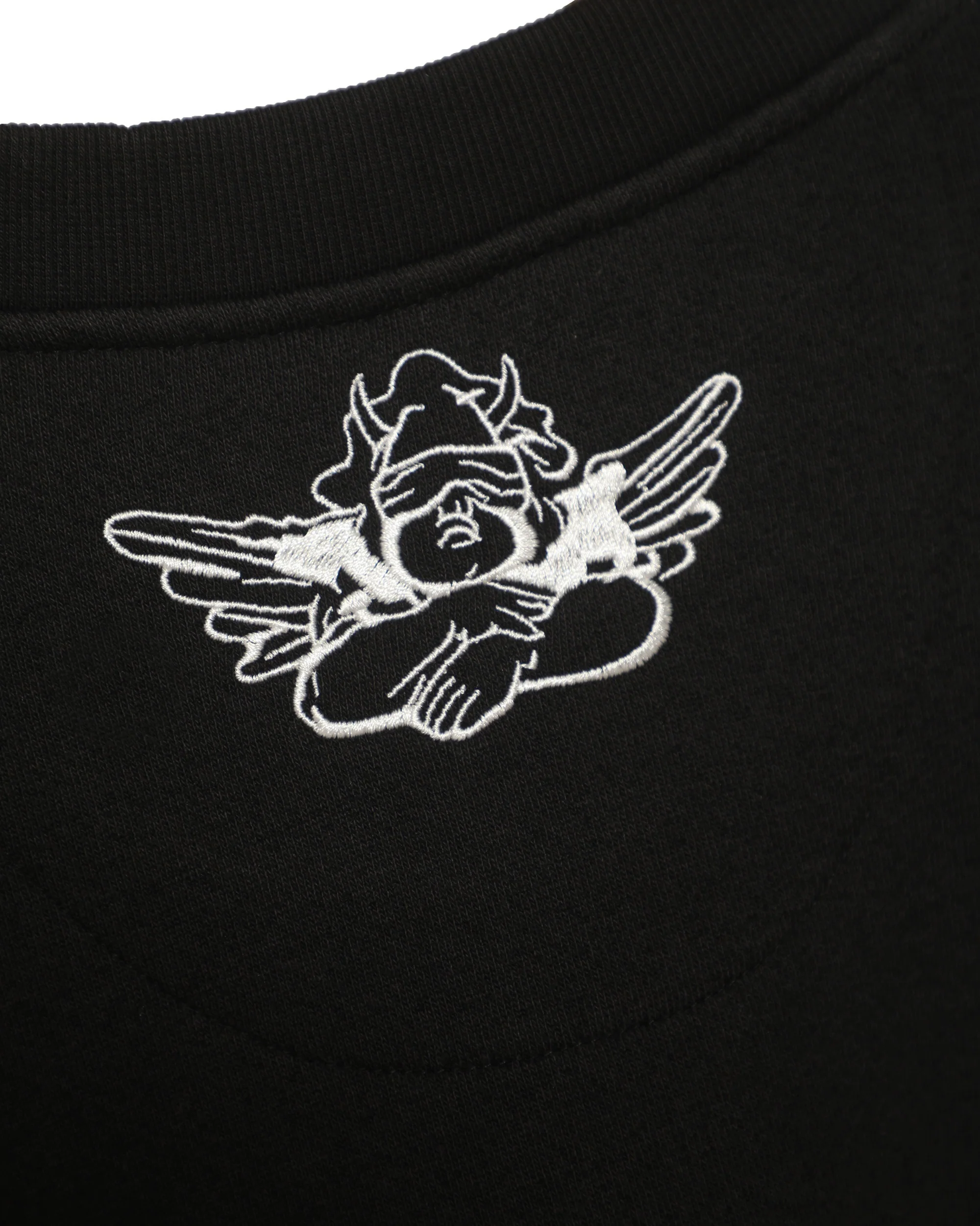 Black Caitlyn Coded Kara Crewneck - Image 4