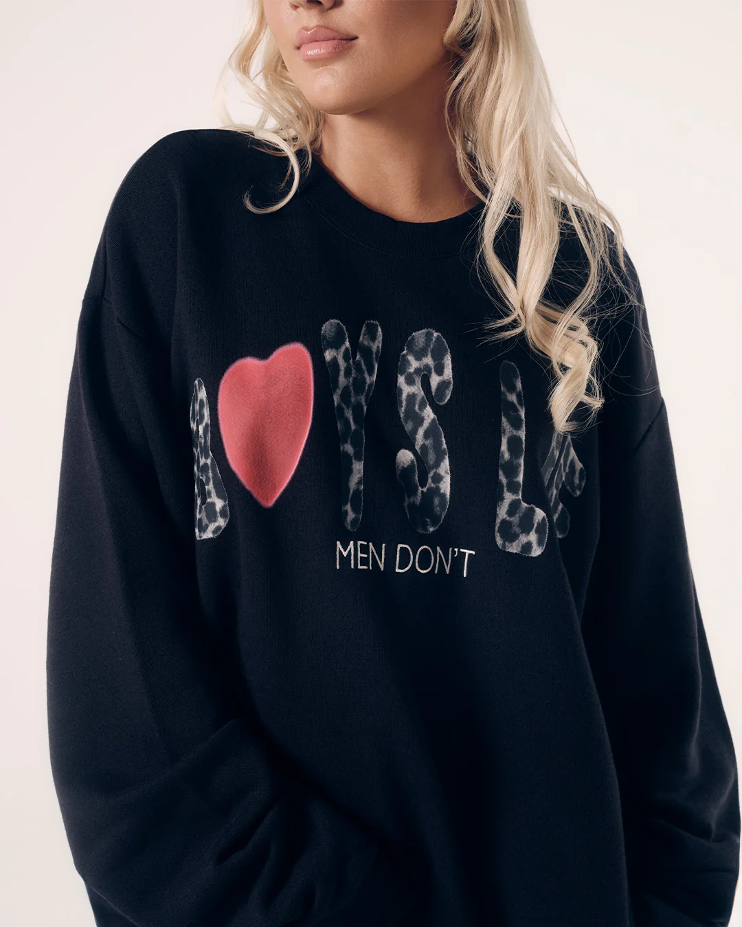 Black Caitlyn Coded Kara Crewneck - Image 5