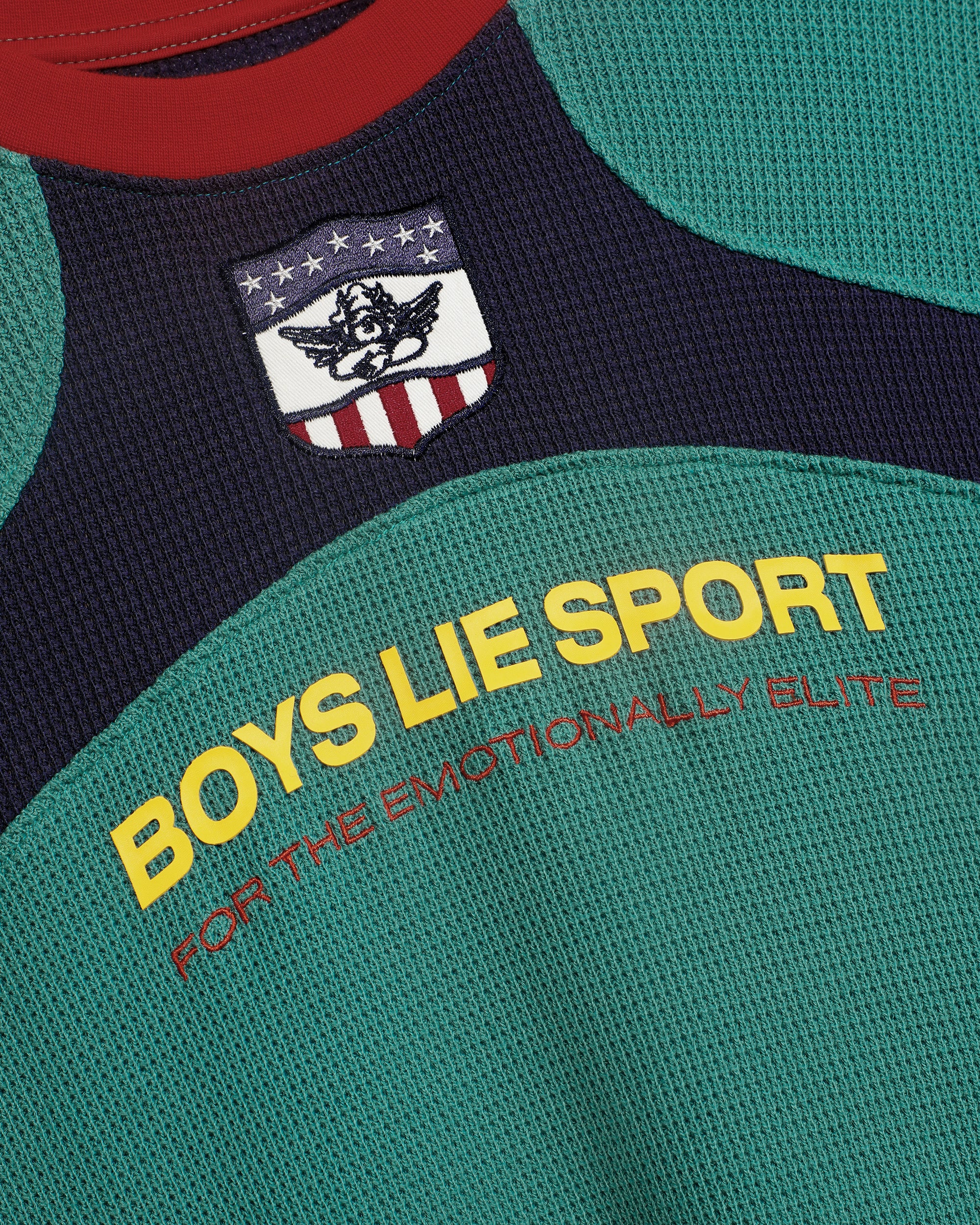 Emotional Support Staff Sporty Thermal Longsleeve - Image 3