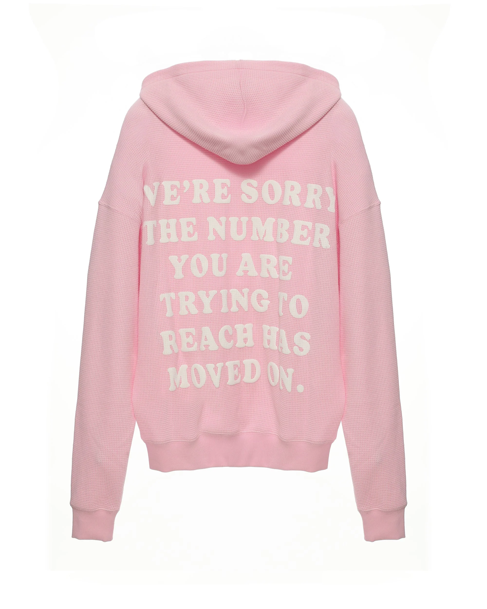 Pink 1-800 Revamped Racer Hoodie - Image 3