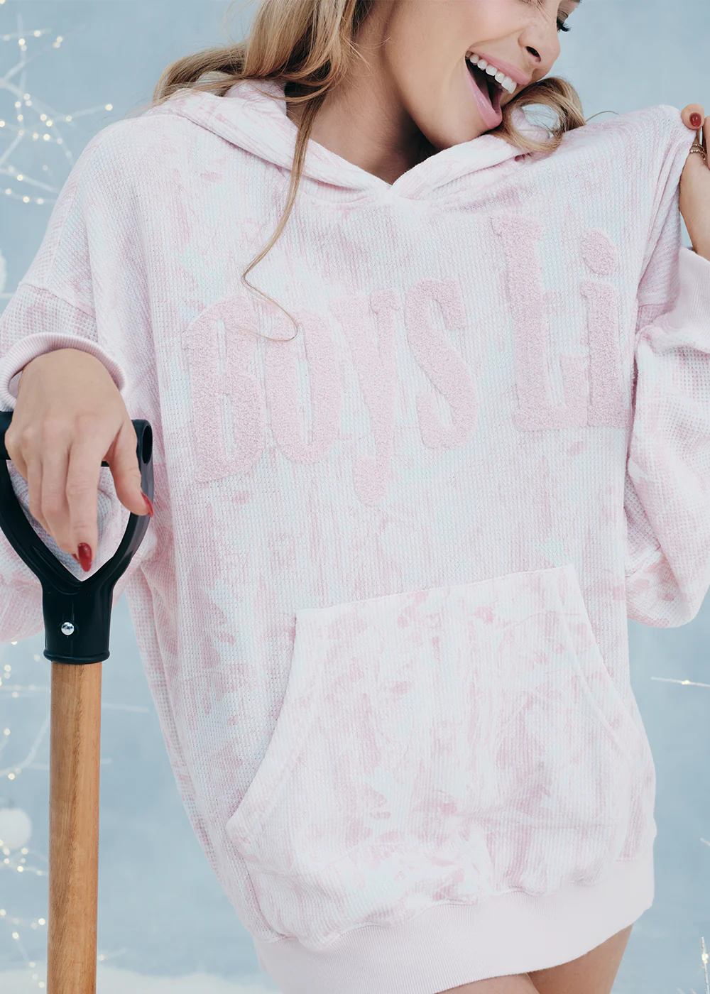 Pink Manhunt Racer Hoodie - Image 4