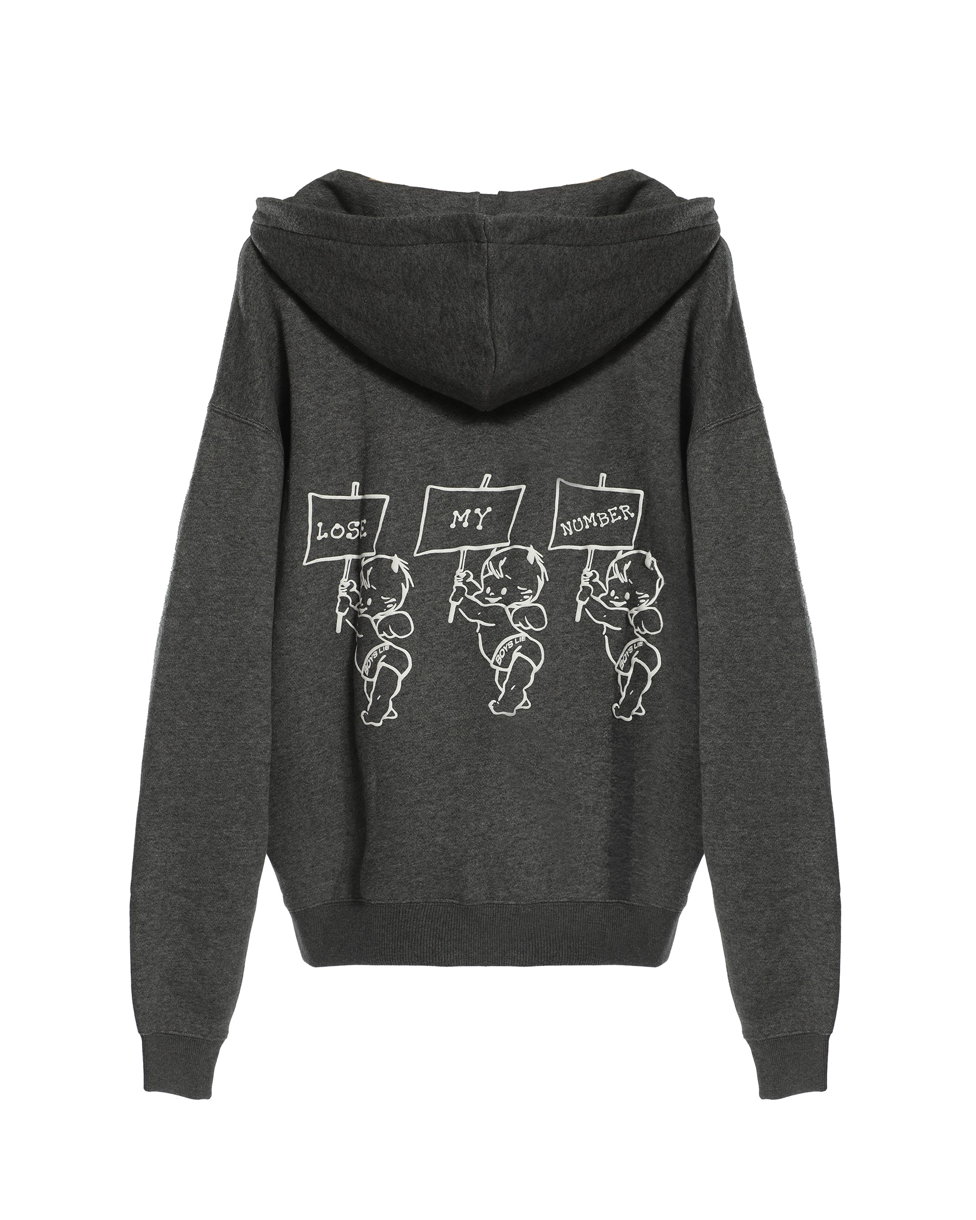 Read the Signs V2 Grey Hoodie - Image 5