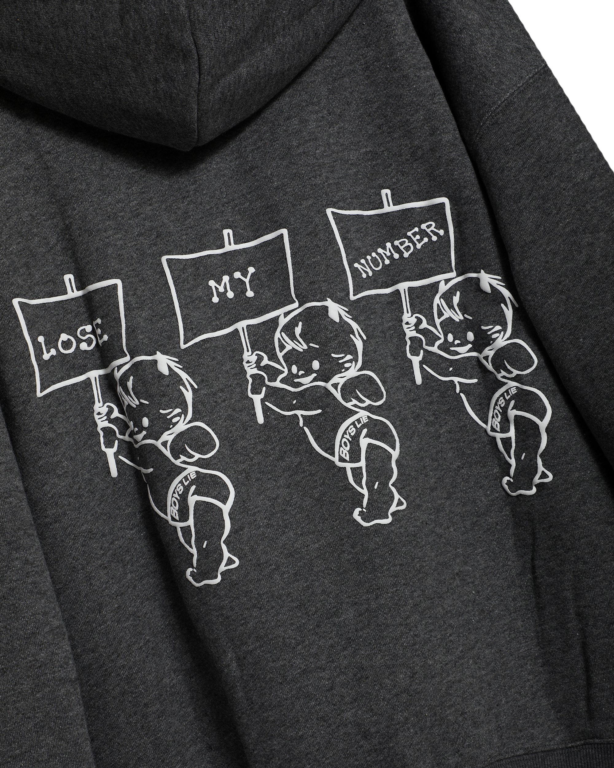 Read the Signs V2 Grey Hoodie - Image 6