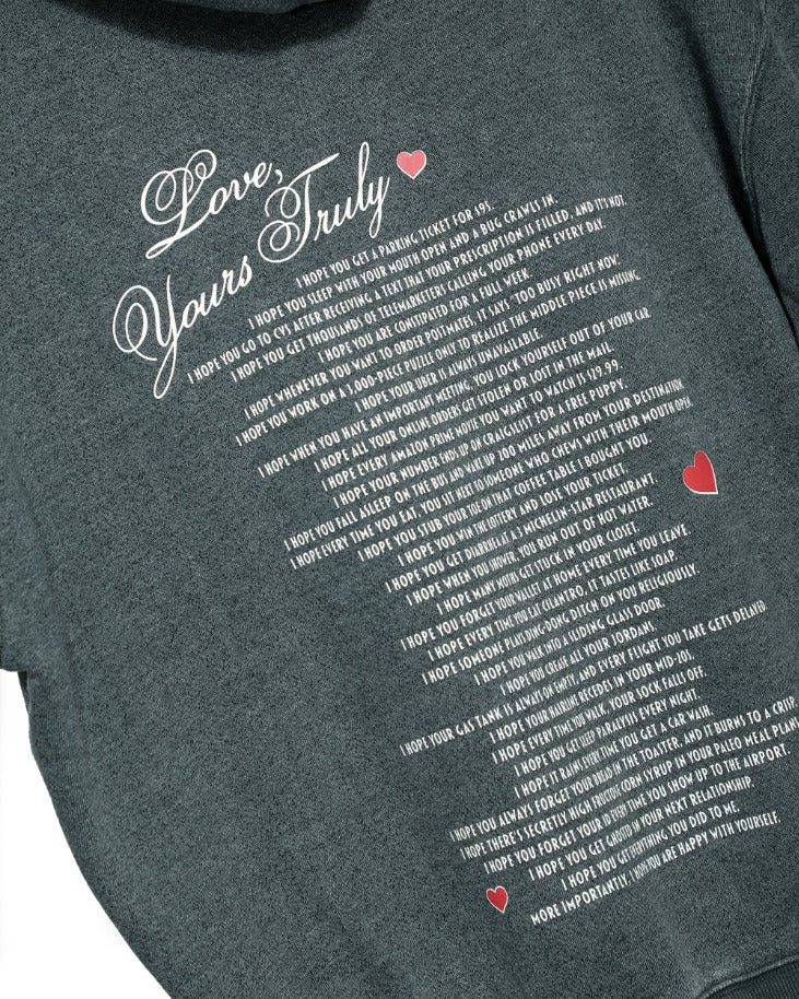 Yours Truly Holiday Racer Hoodie - Image 4